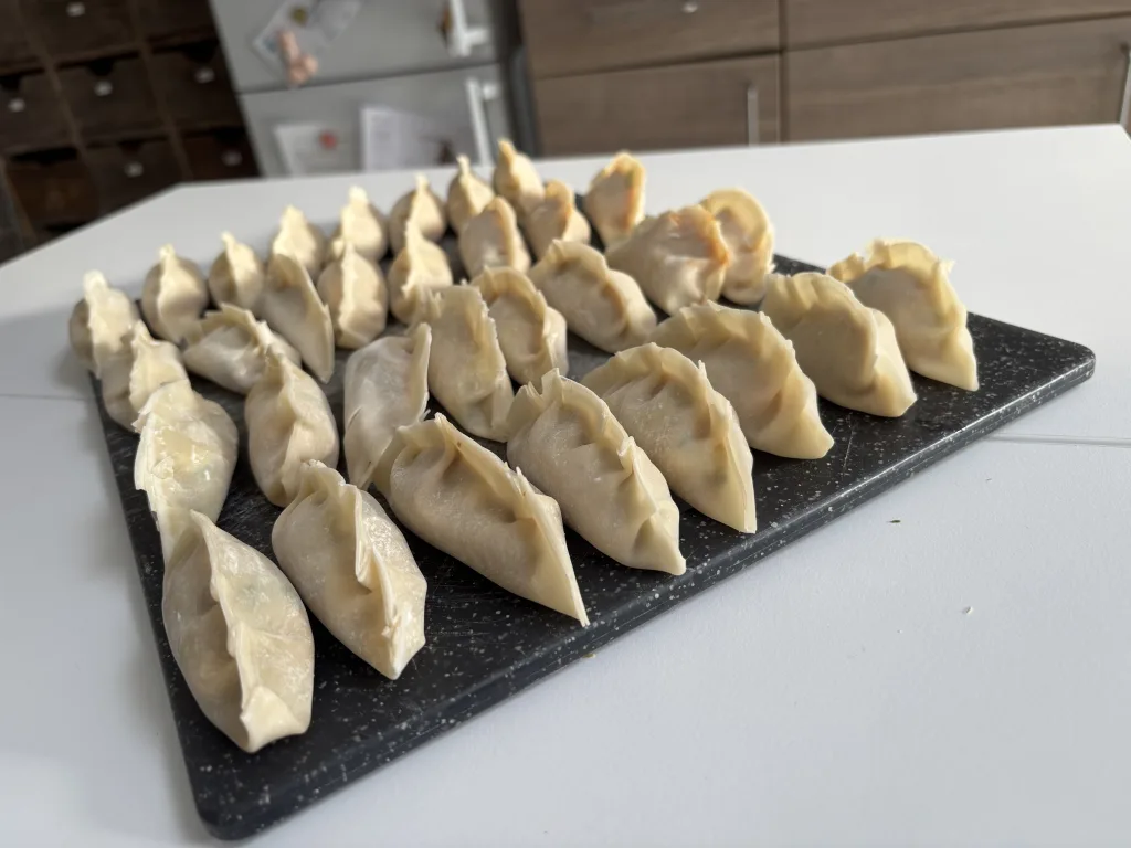 Gyoza au poulet maison