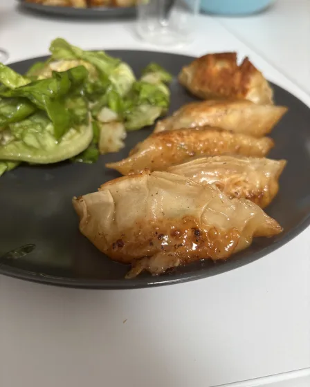 Gyoza au poulet maison