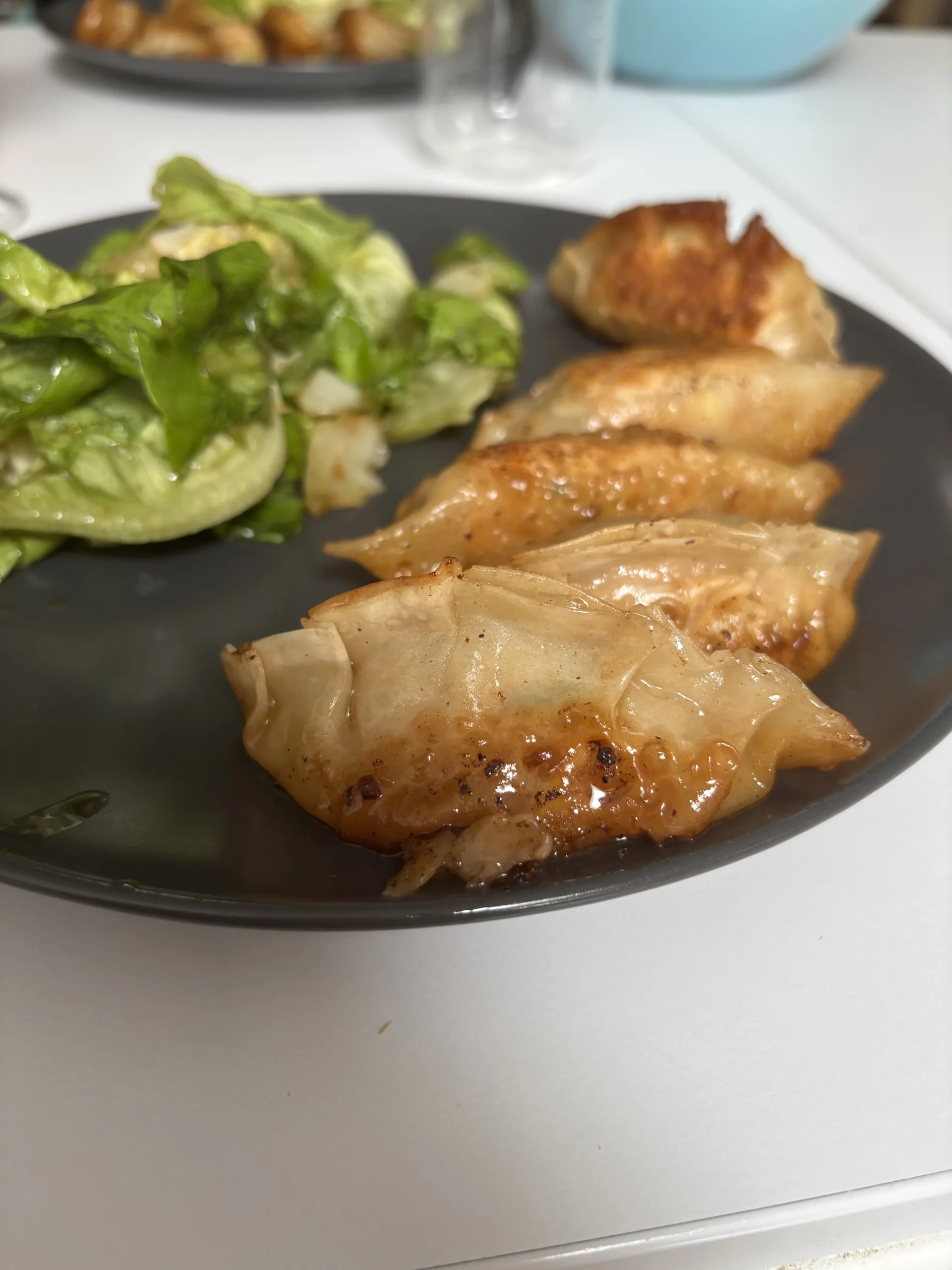 Gyoza au poulet maison