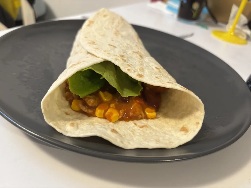 Burritos au chili con carne