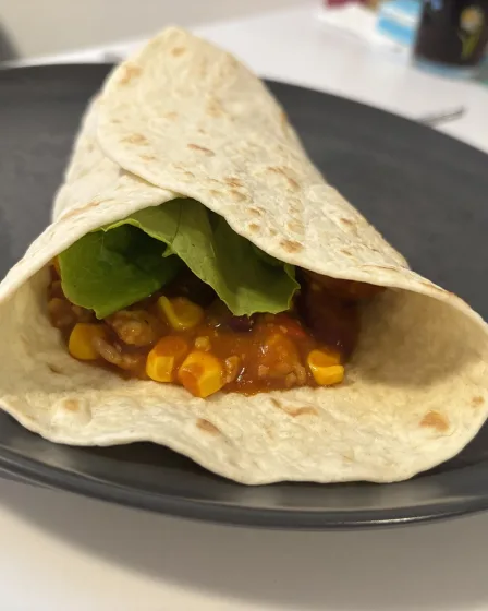 Burritos au chili con carne
