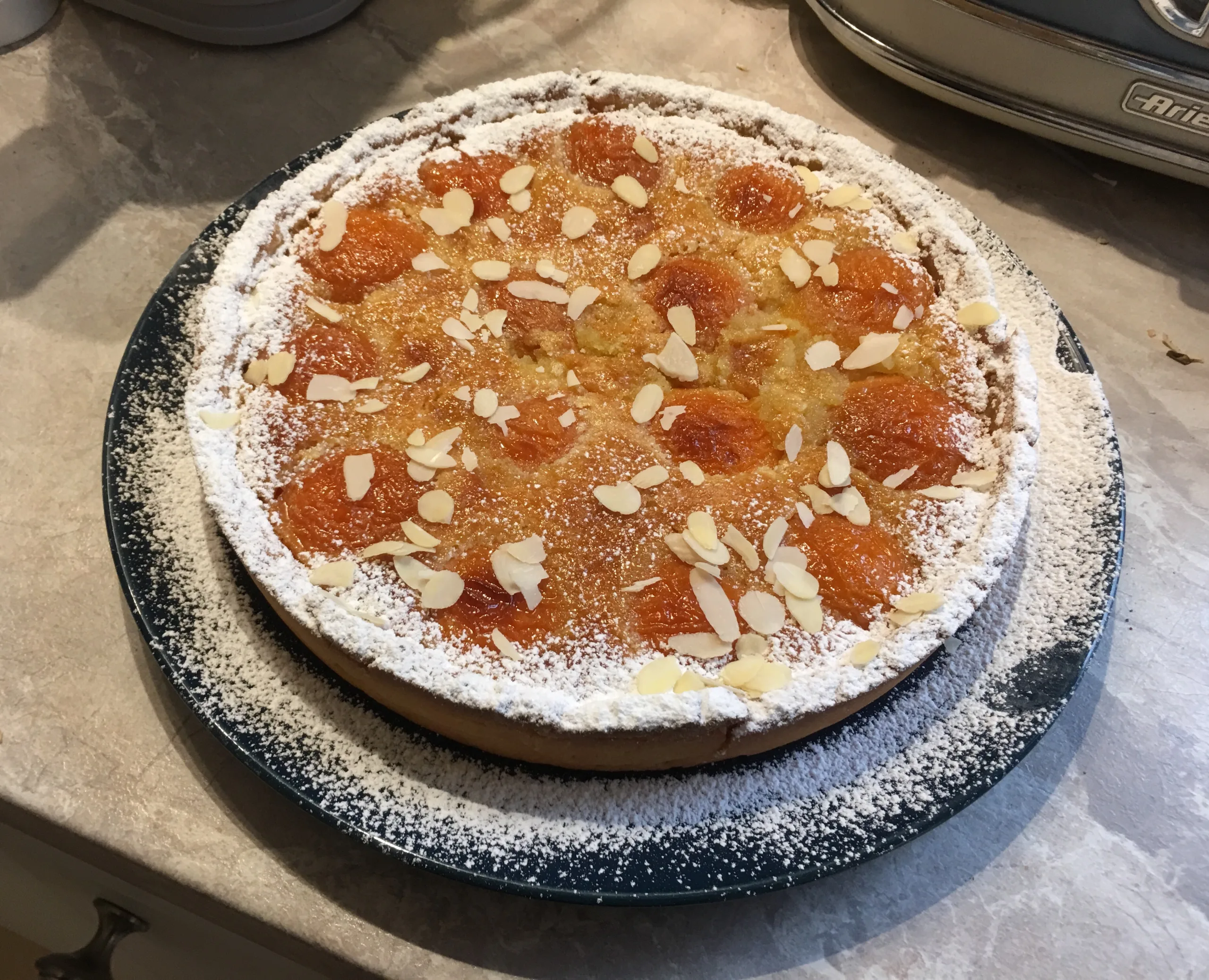 Tarte amandine aux abricots moelleuse et fruitée