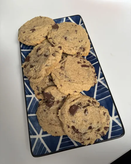 Cookies au beurre de cacahuètes et pépites de chocolat (recette facile et gourmande)