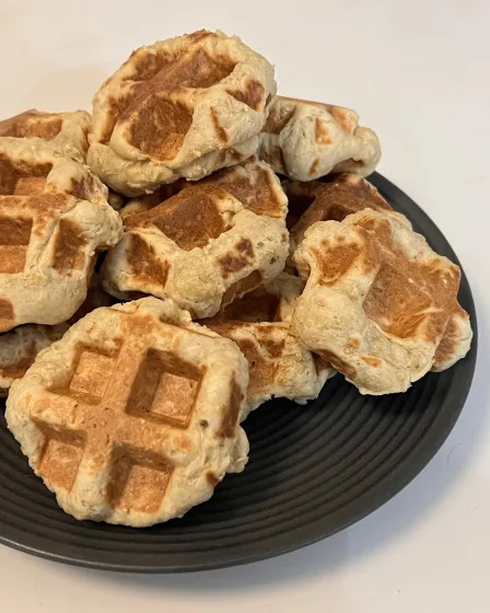 Gaufrettes healthy aux flocons d’avoine (recette légère et gourmande)