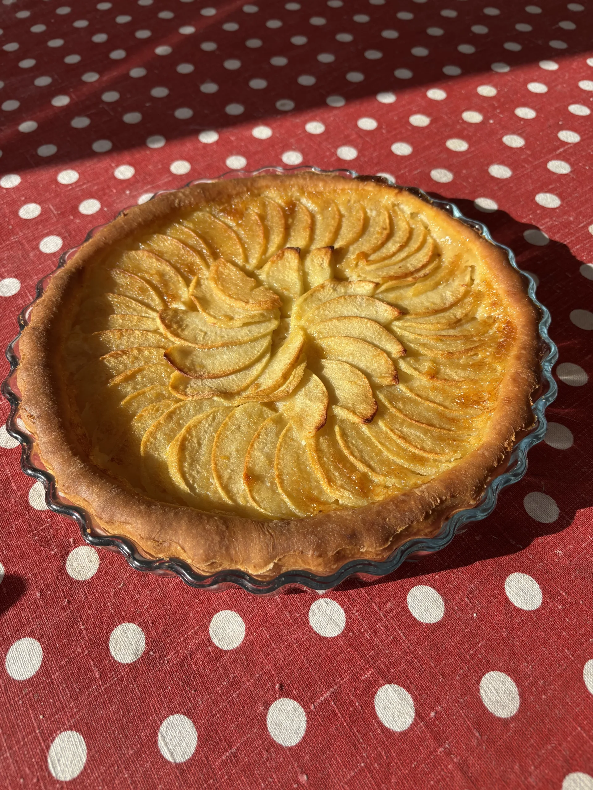 Tarte aux pommes maison