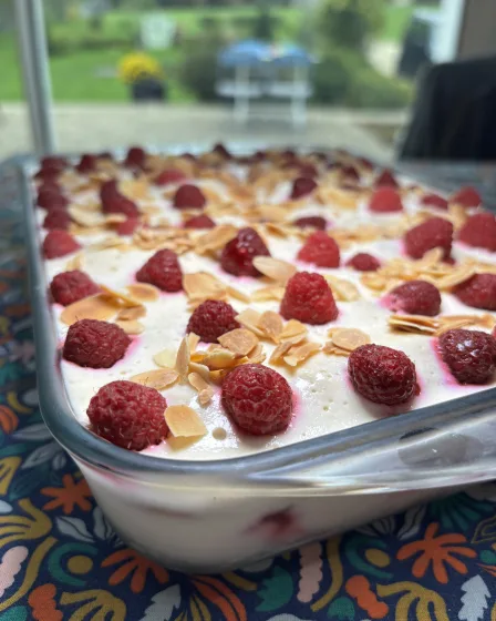 Tiramisu aux framboises