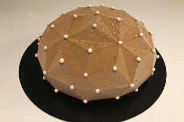 Entremet citron framboise