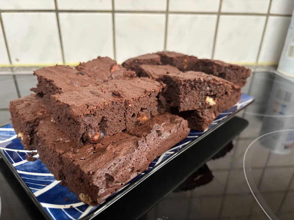 Brownie ultra fondant au chocolat et noix de pécan